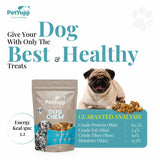 100% Natural Water Buffalo Trachea Bites Dog Treats - Pack of 1 lb