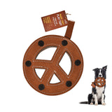 Natural Extra Tuff Toss & Chew Dog Toy - Peace Sign