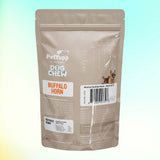 Water Buffalo Horns Dog Chew - Pack of 3 - Medium Size