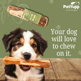 Natural Repurposed Olive Wood Dog Chew - Large