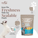100% Natural Water Buffalo Paddywack Dog Chews - Pack of 12